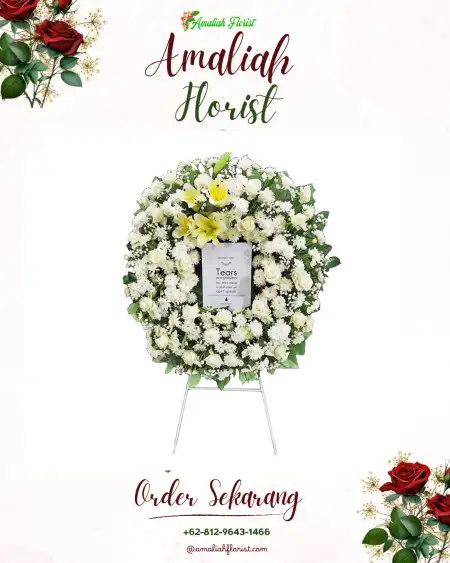 Krans Bunga Duka Tuahkarya